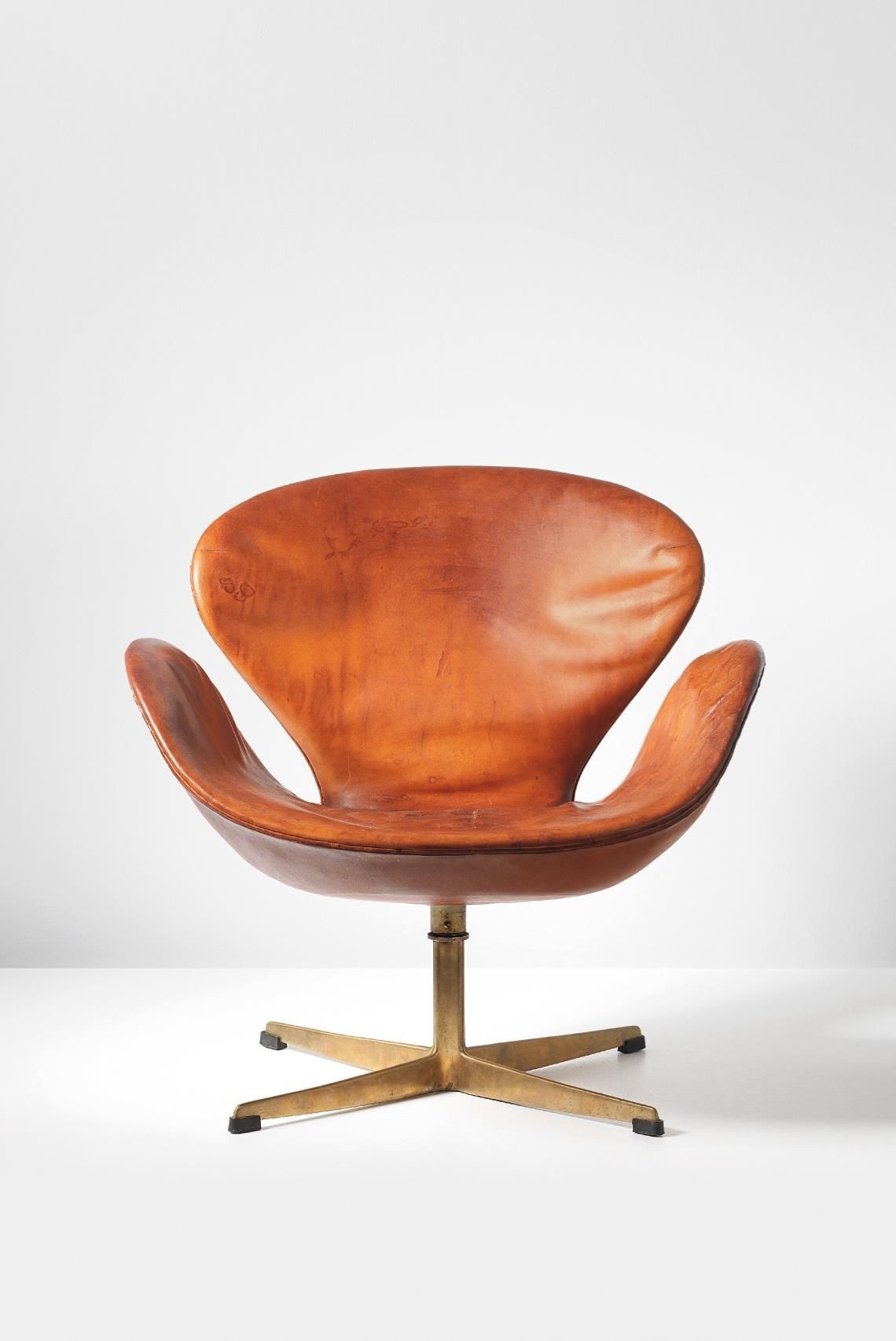 Leather swivel chairs