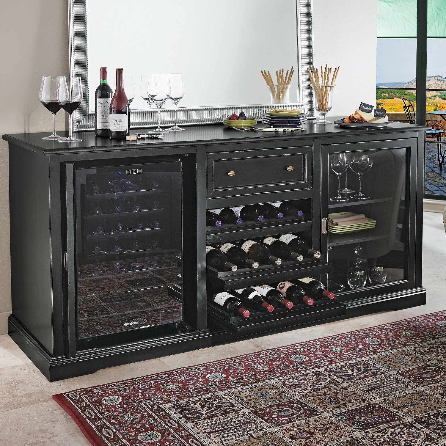 Home Bar Furniture With Fridge Foter