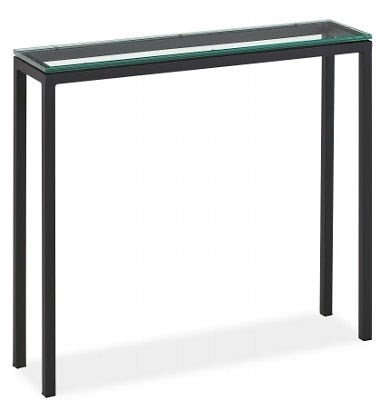 shallow console table