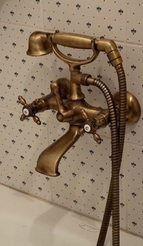 Antique Brass Shower Fixtures