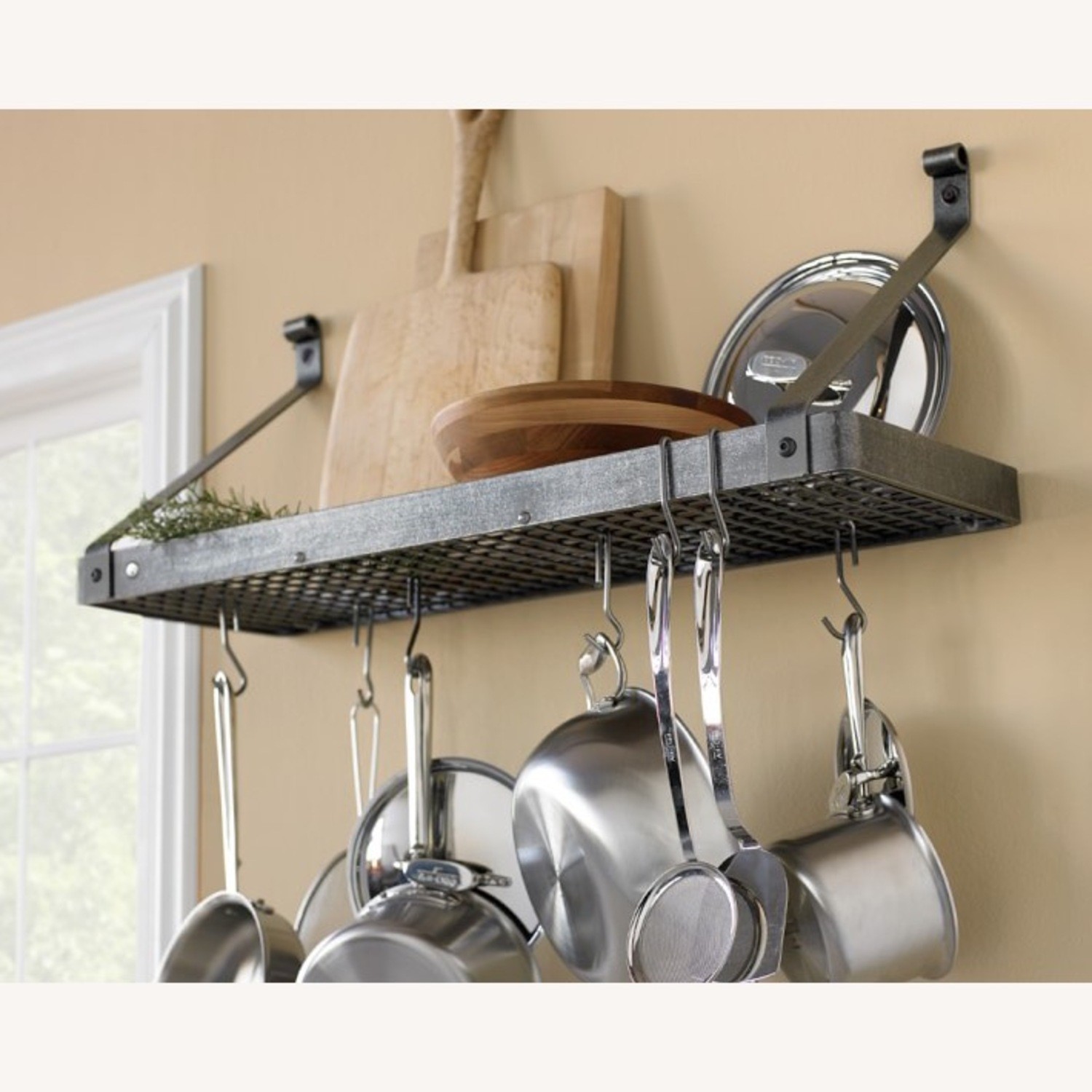 Cast Iron Hanging Pot Racks - Foter