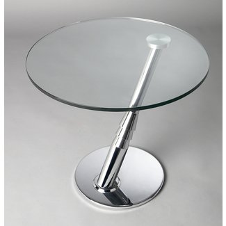 Round Glass Coffee Table Metal Base - Foter