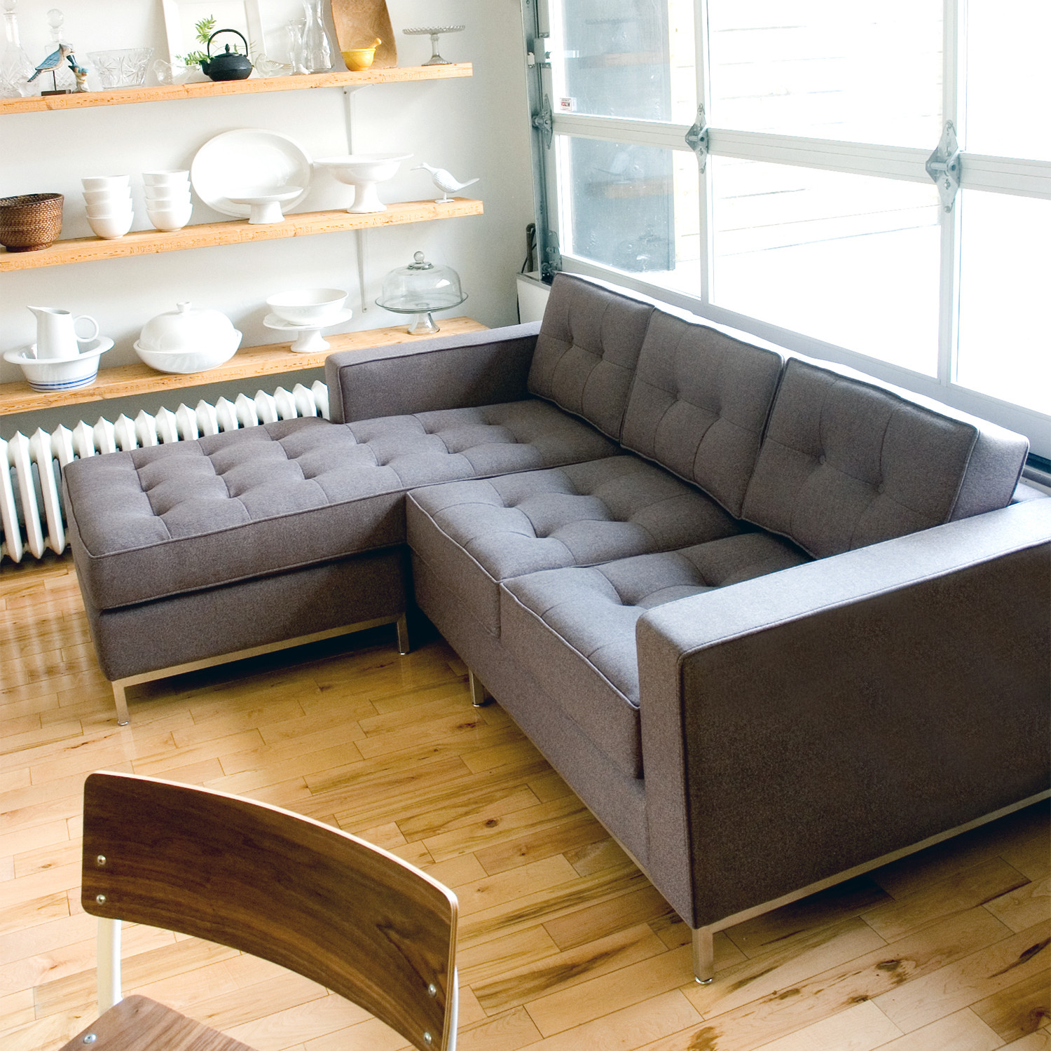 Sectional sofa for small space