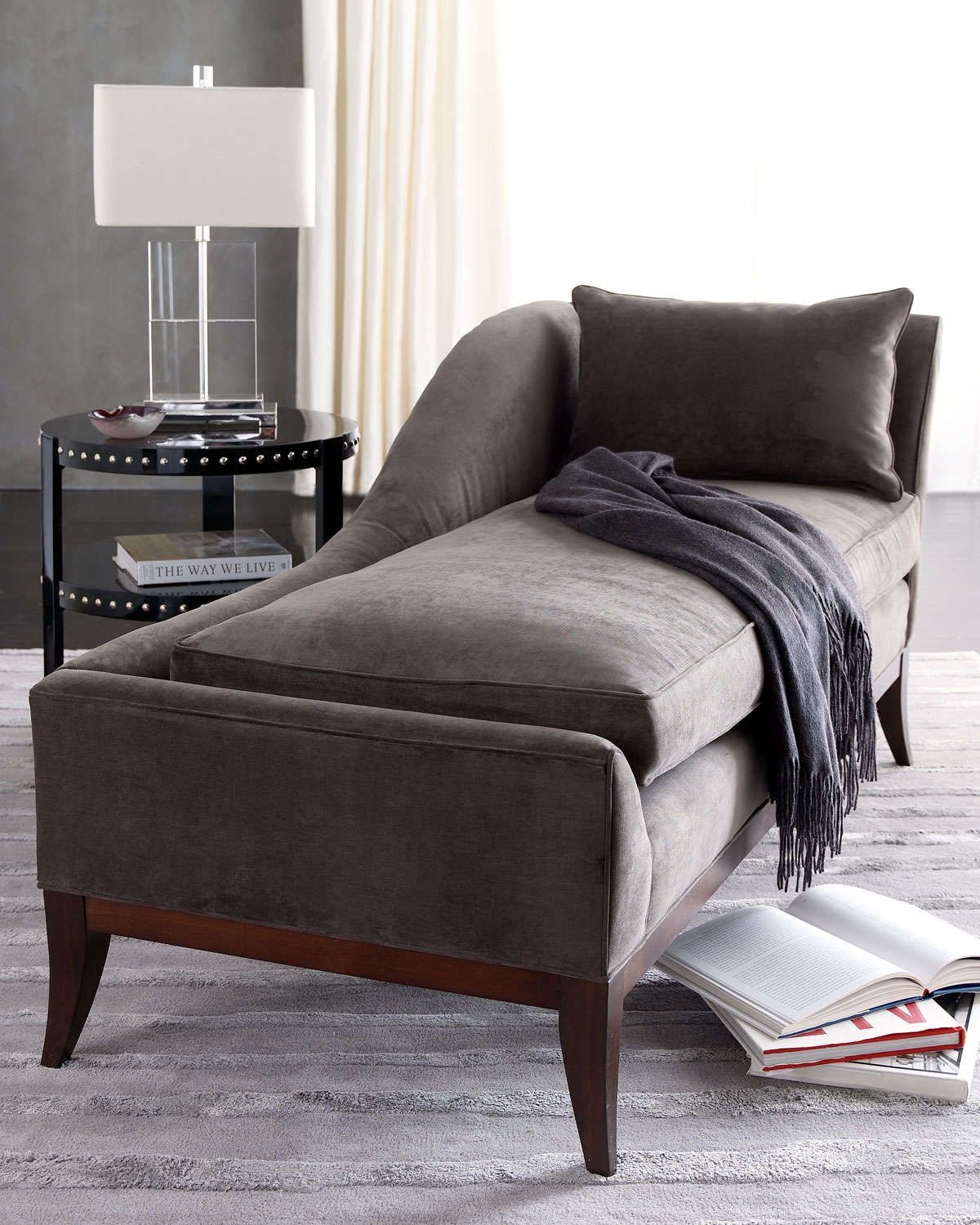 Short deals chaise lounge