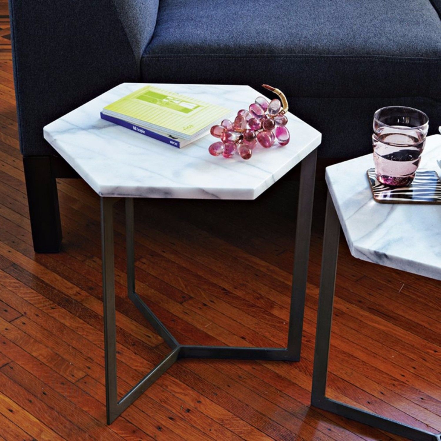 Small marble top table 1