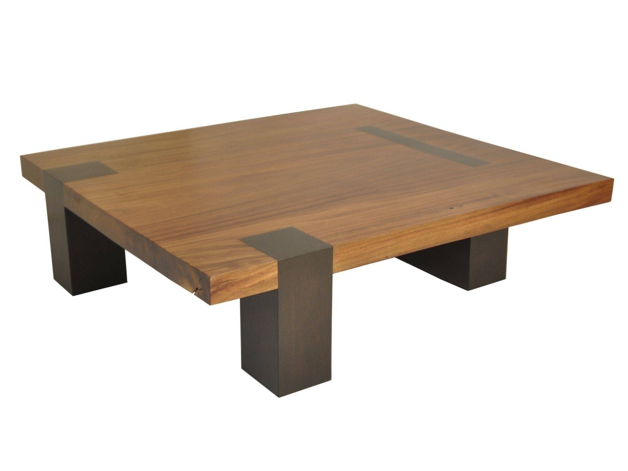 Square contemporary coffee table 2