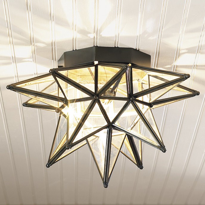 Moravian Star Ceiling Light Fixture | Shelly Lighting