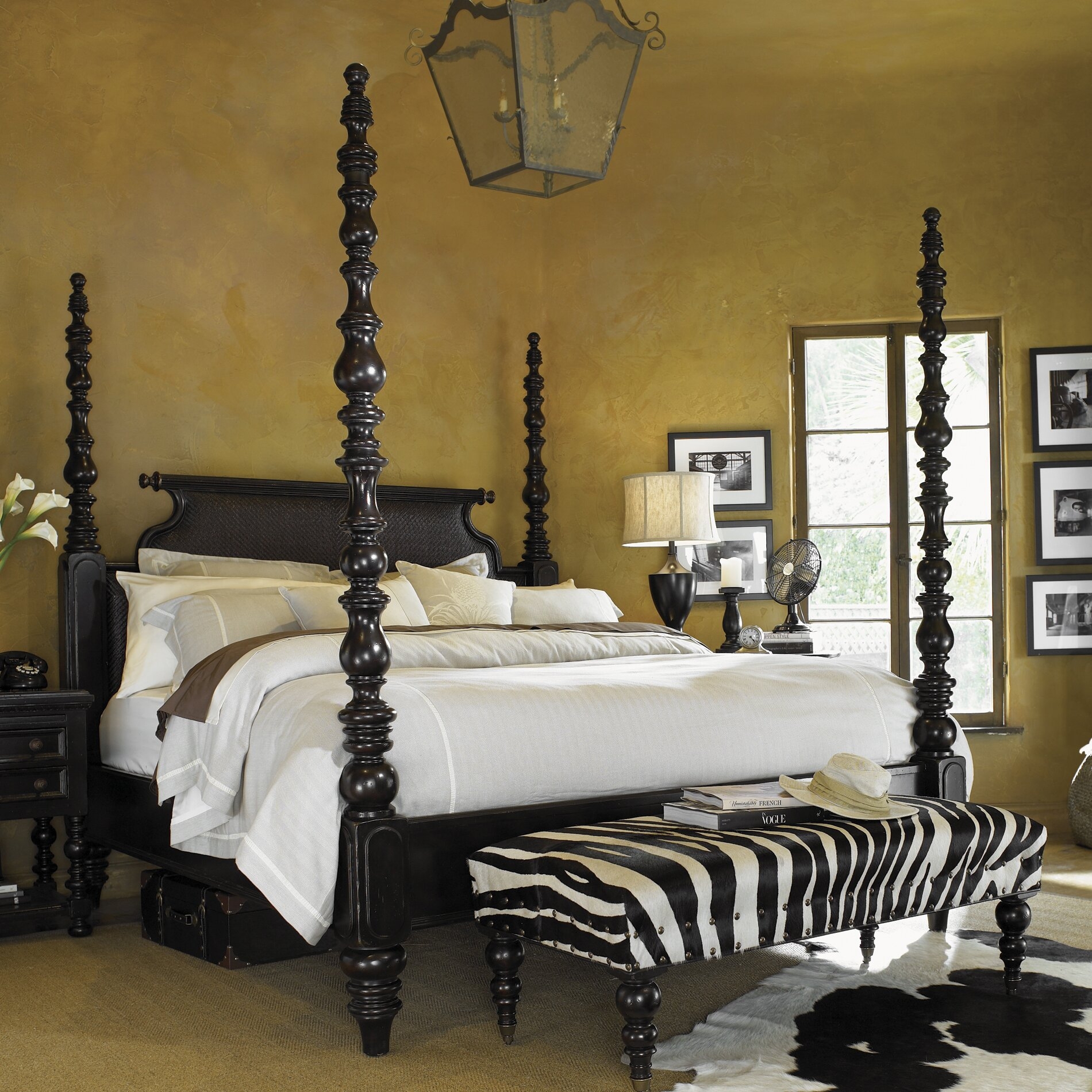Tommy bahama home kingstown sovereign poster bed in tamarind