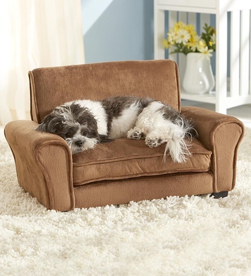 Ultra Plush Club Dog Sofa