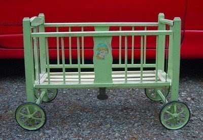 Vintage baby cribs