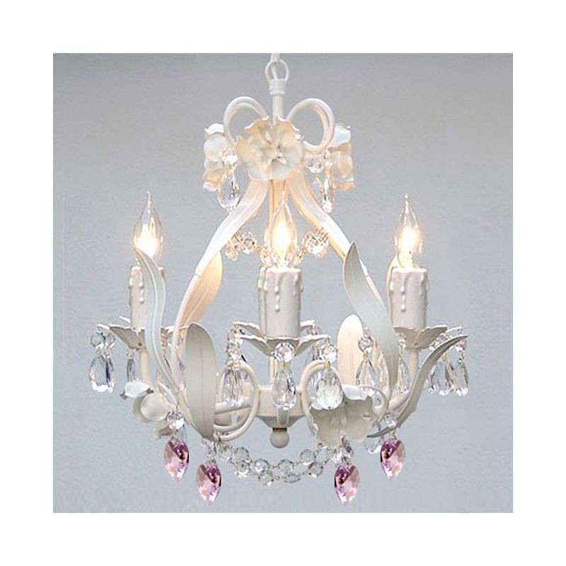 little girl crystal chandelier