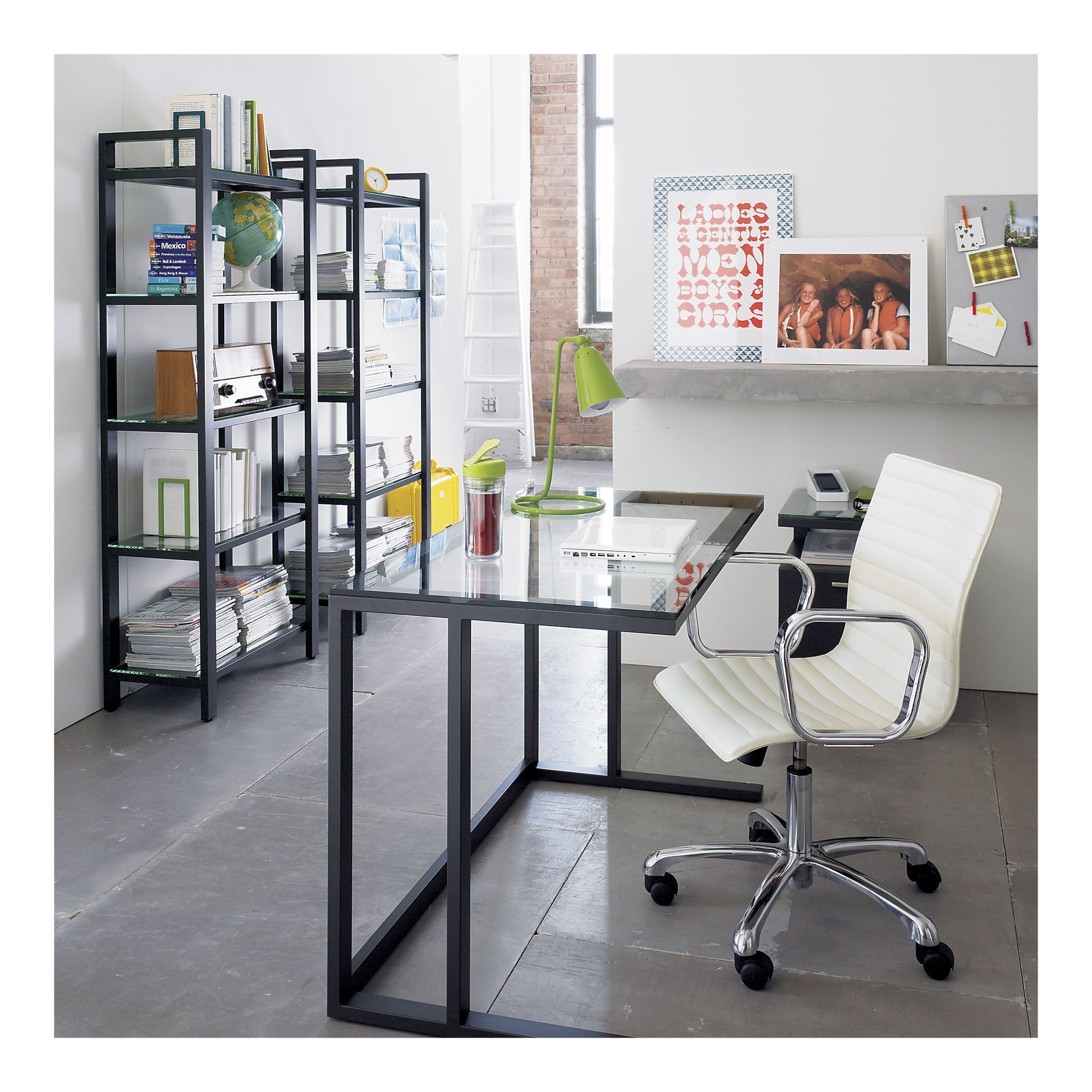 White Leather Desk Chairs Ideas On Foter