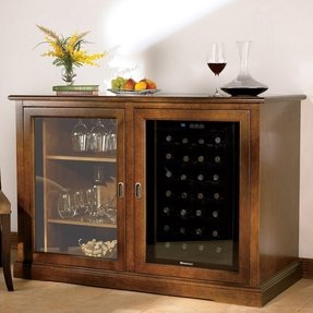 Wine Bar Furniture With Refrigerator Ideas On Foter