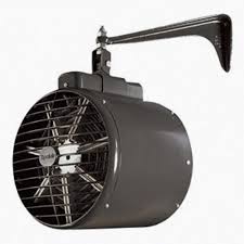 Xpelair Wh60 6kw Commercial Fan Space Heater C W Wall Ceiling Mounting Bracket