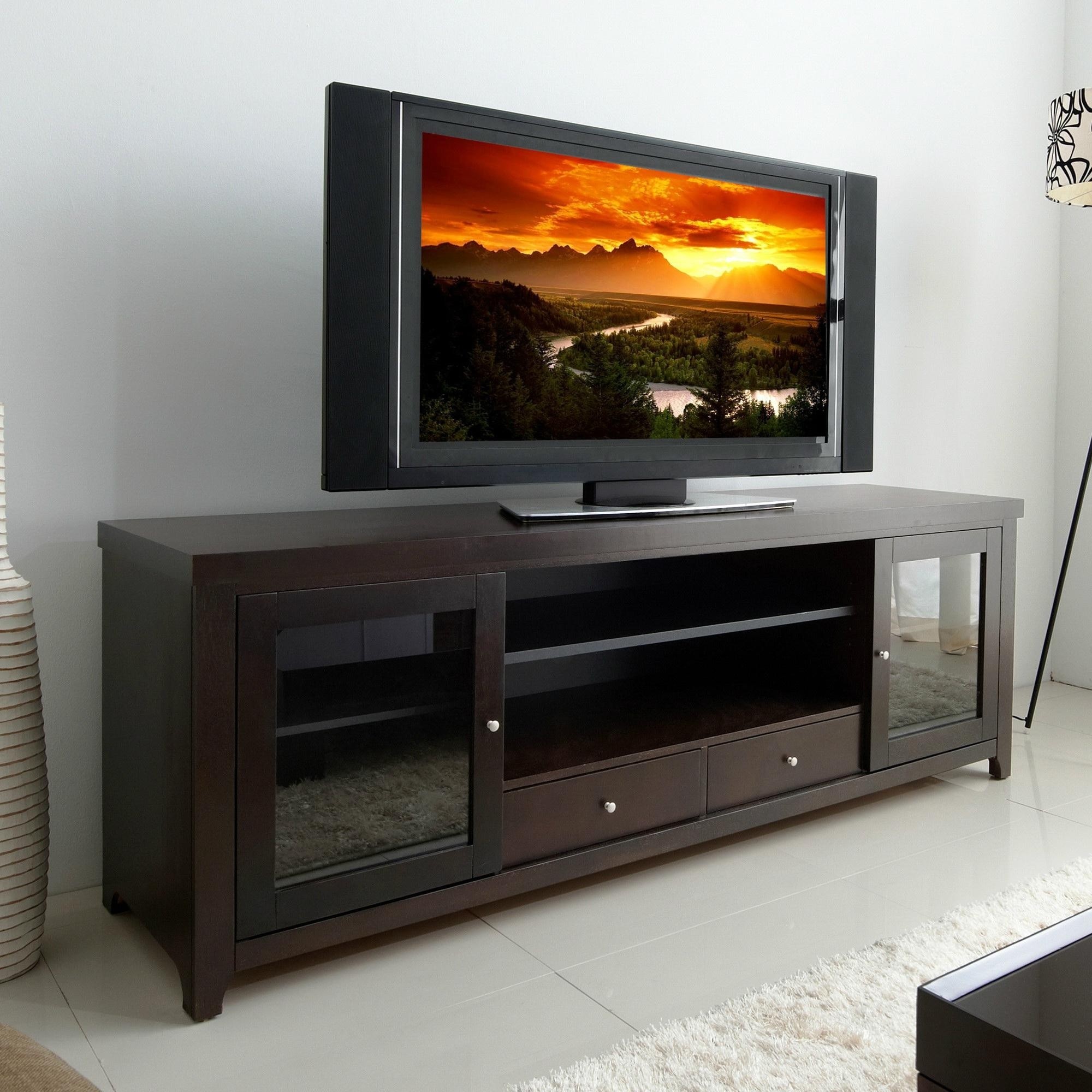 solid wood tv stands near me