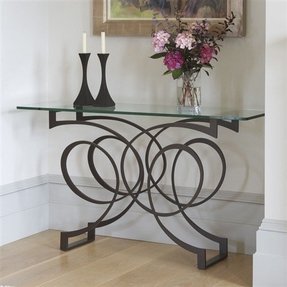 Glass Metal Console Table Ideas On Foter