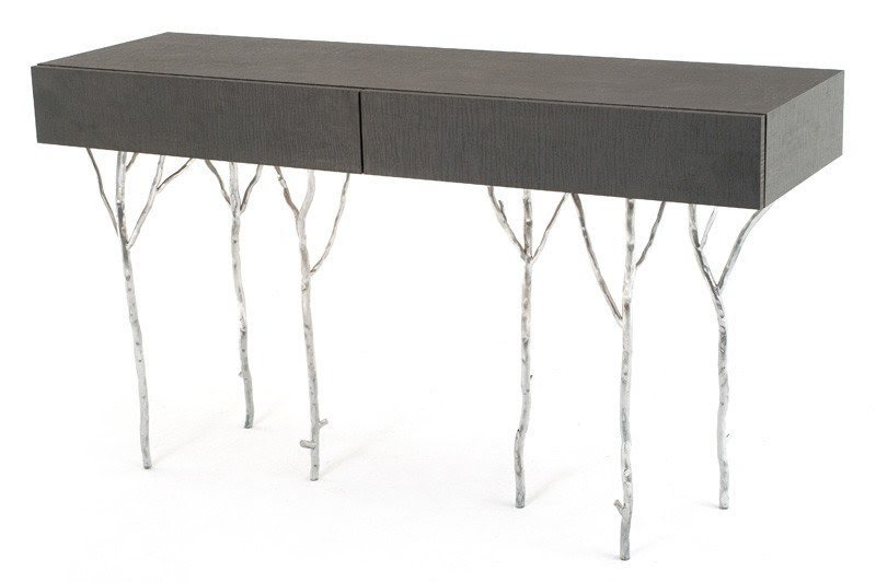 Contemporary console table with drawers 14