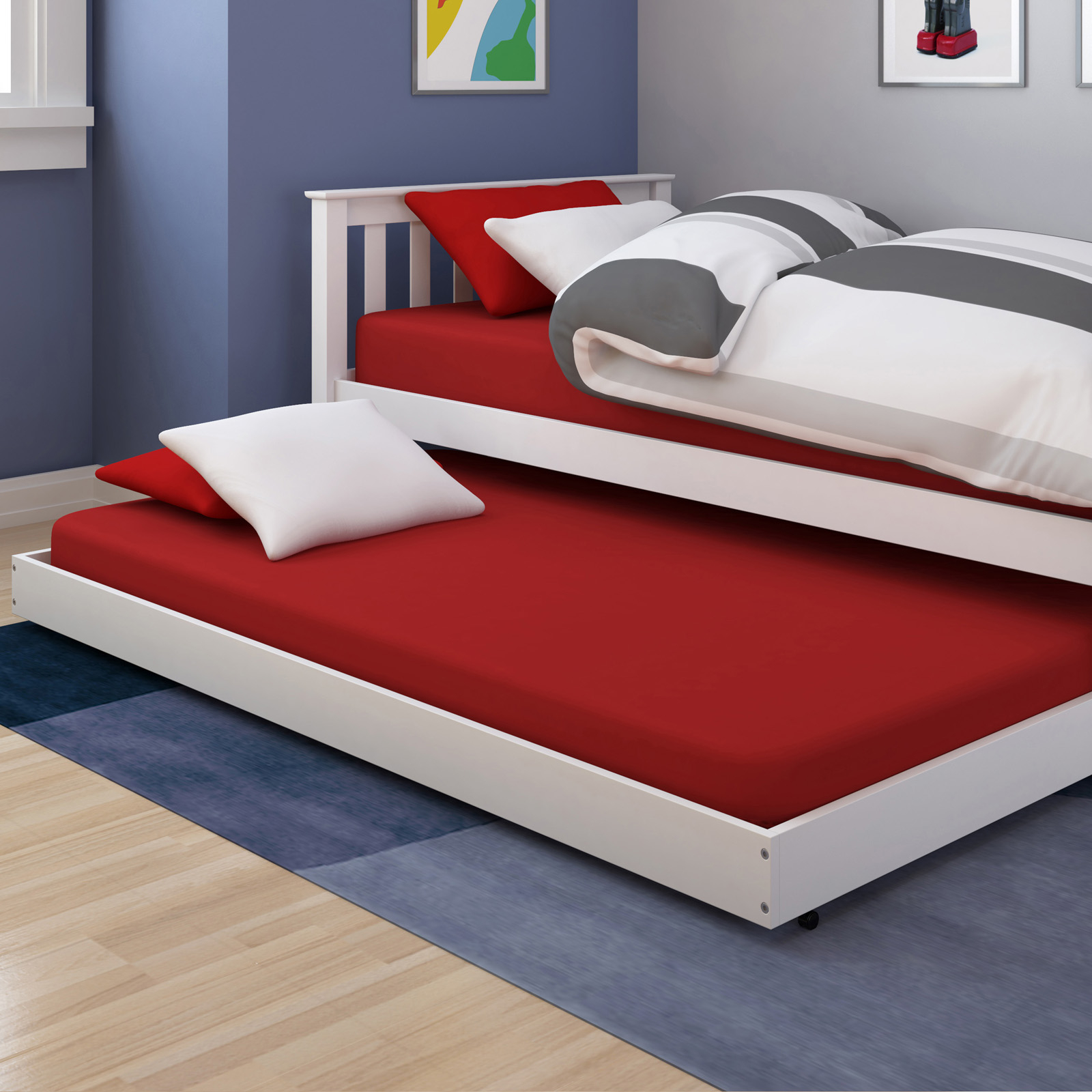 triple trundle bed