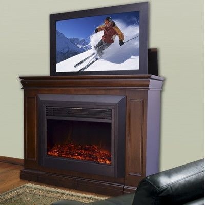 Electric fireplace cabinet