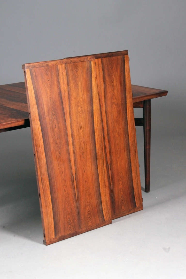 Extension table two extra leaves arne vodder