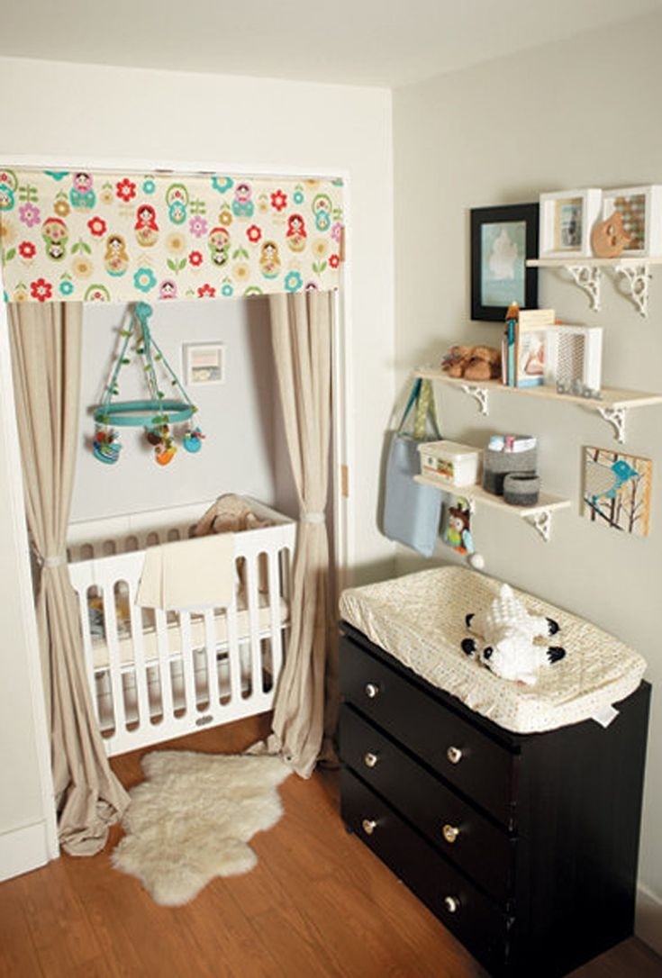 changing table in closet