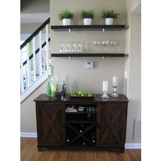 Living Room Bar Cabinet Design