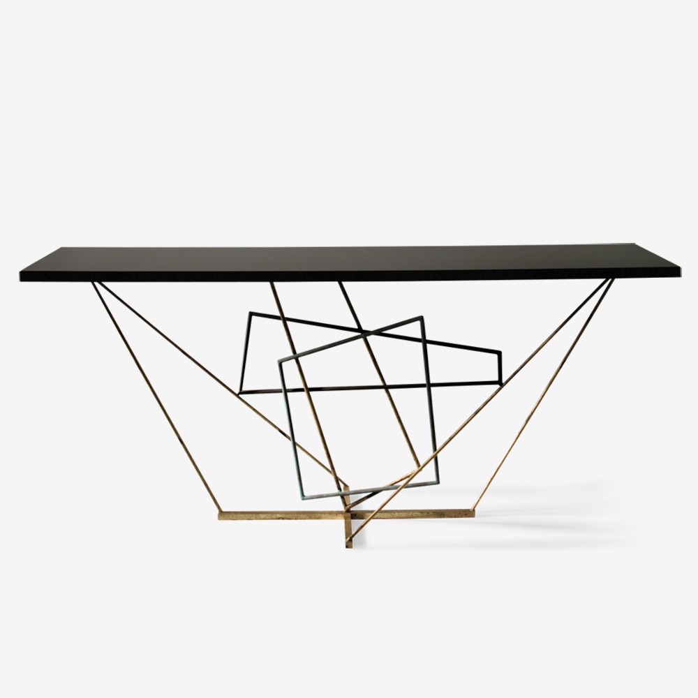 Metal console table base 1