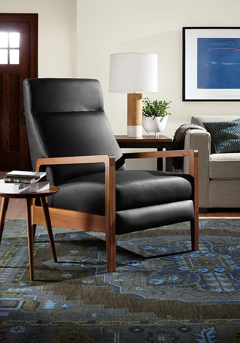 Modern leather recliner chair 1