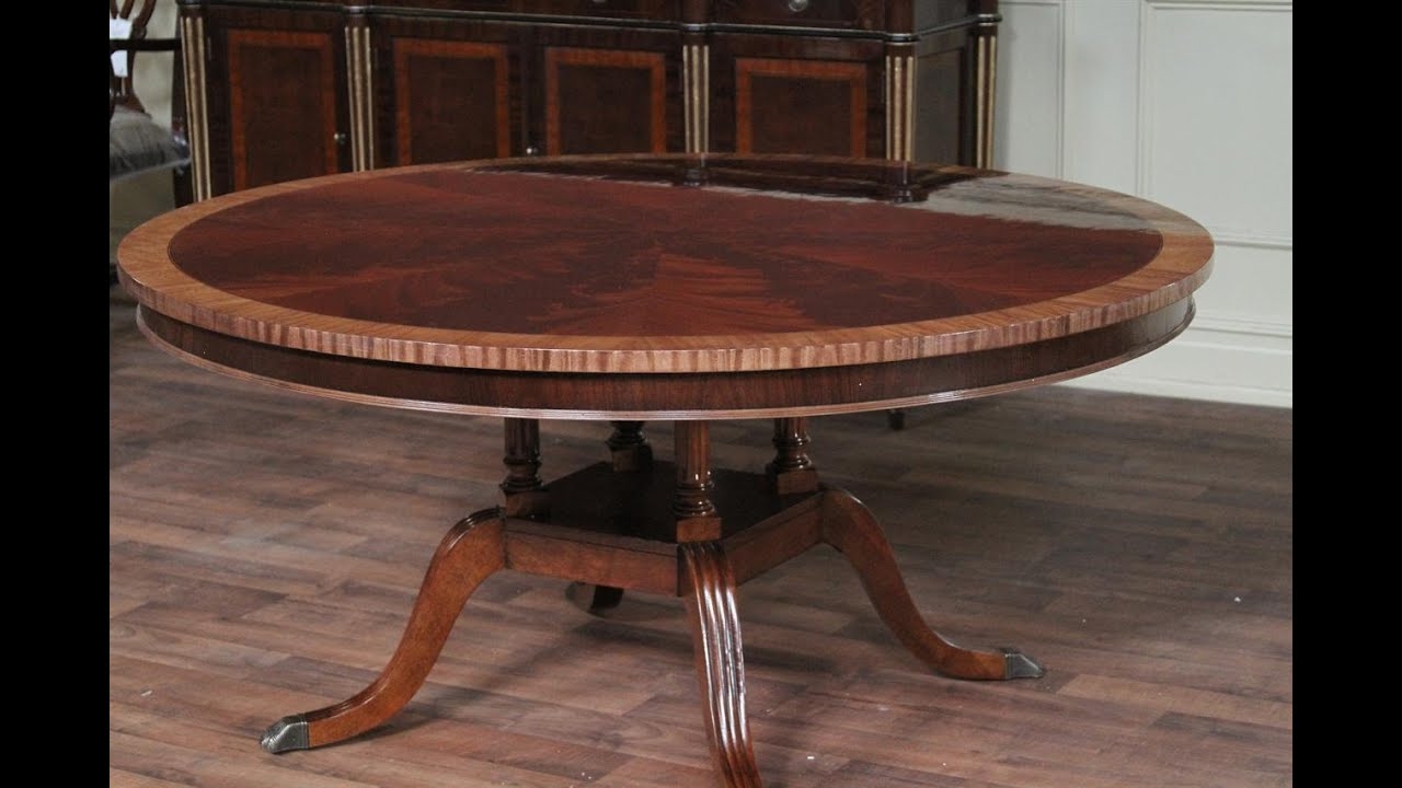 Round Dining Table Set With Leaf - Ideas on Foter
