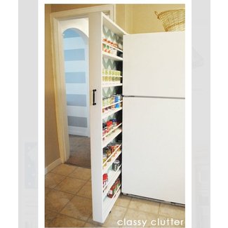 cabinet pantry slim tall inch deep foter