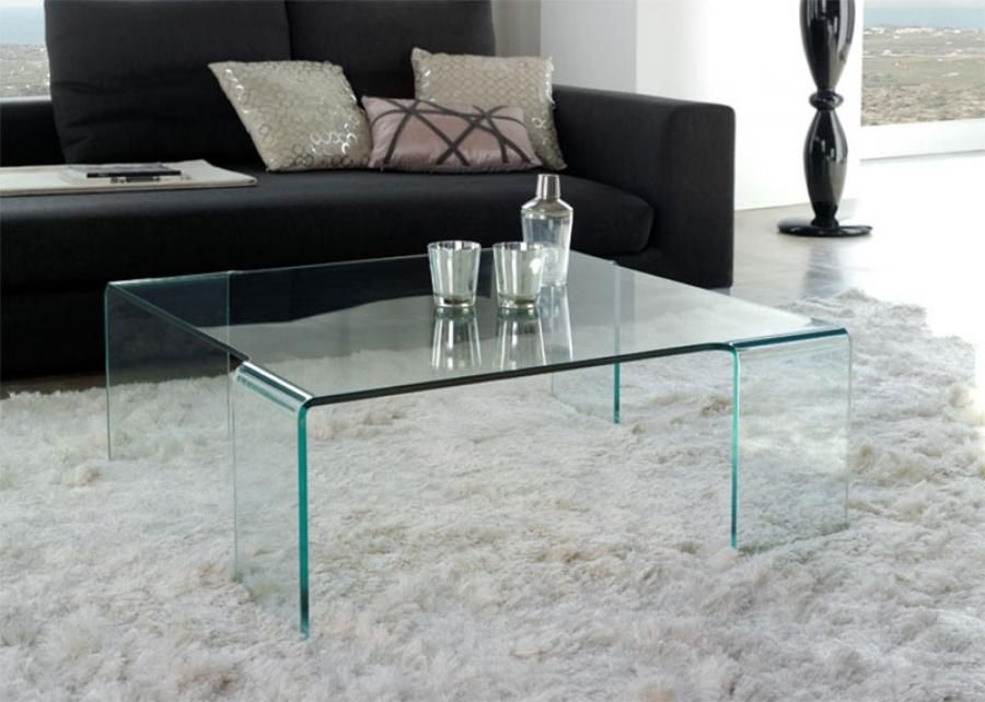 Square glass coffee table contemporary 20