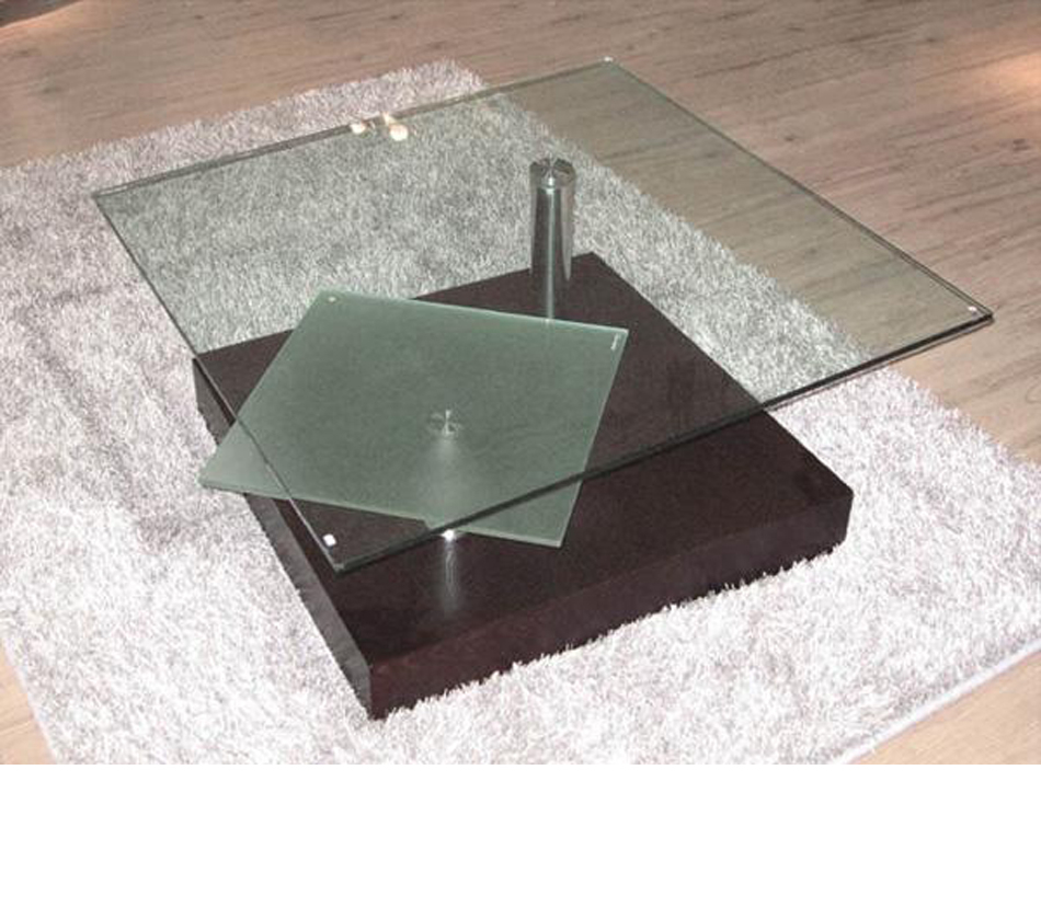 Square Glass Coffee Table Contemporary Ideas On Foter