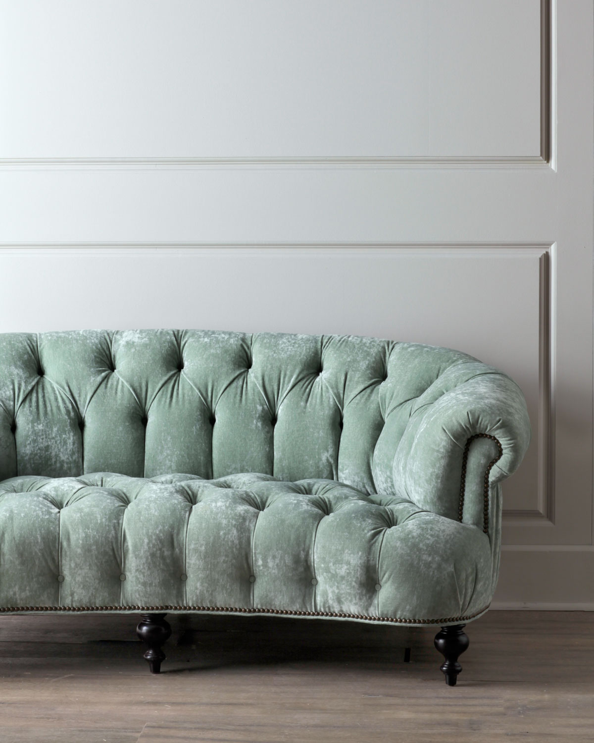 Teal couch