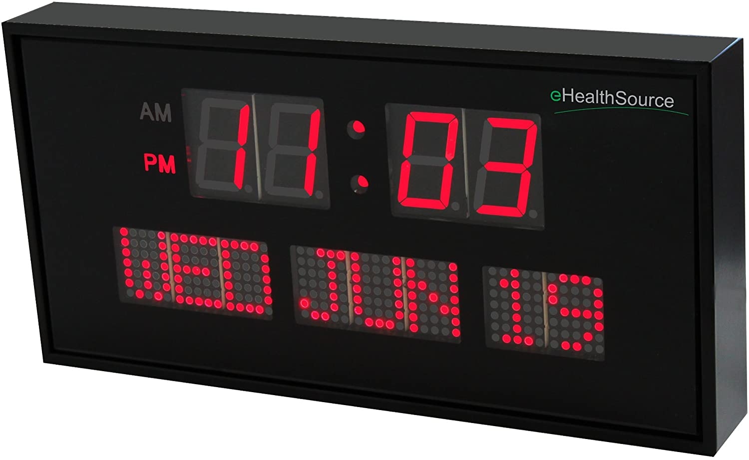 Digital Wall Clock With Date - Foter