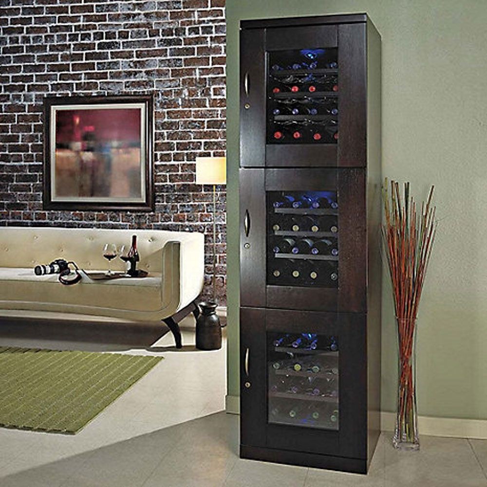 Wooden wine refrigerator 1