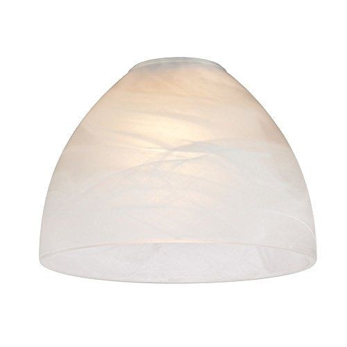 Satin White Cone Glass Shade - Lipless with 1-5/8-Inch Fitter Opening, GL1027