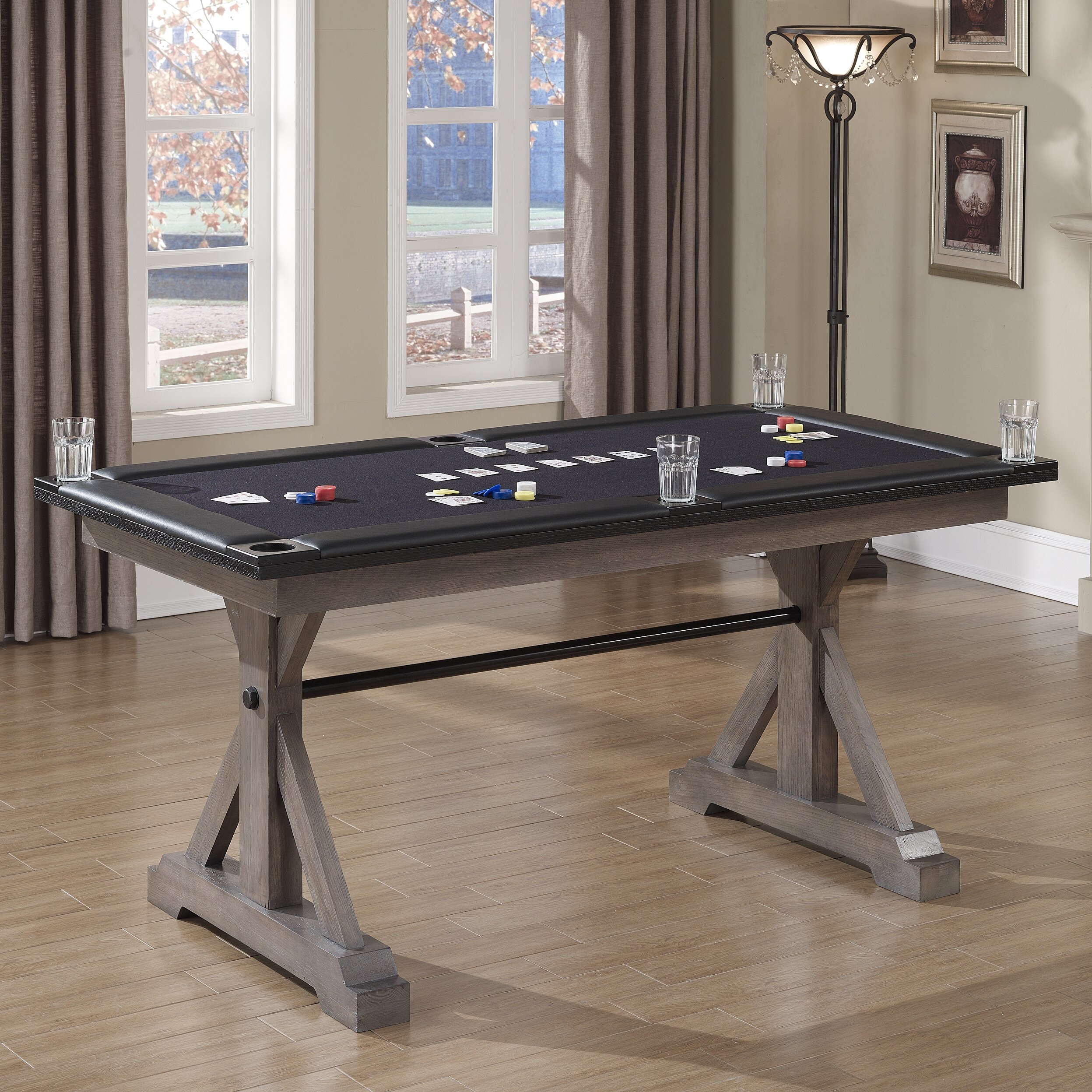 poker dining room table