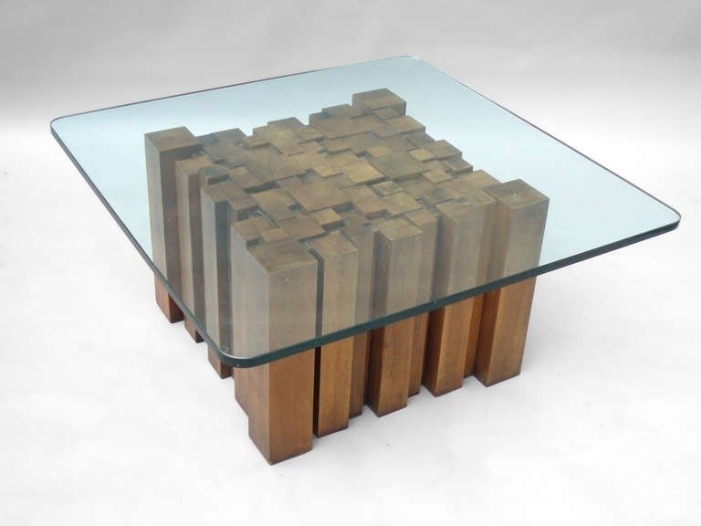 Glass top coffee tables 1