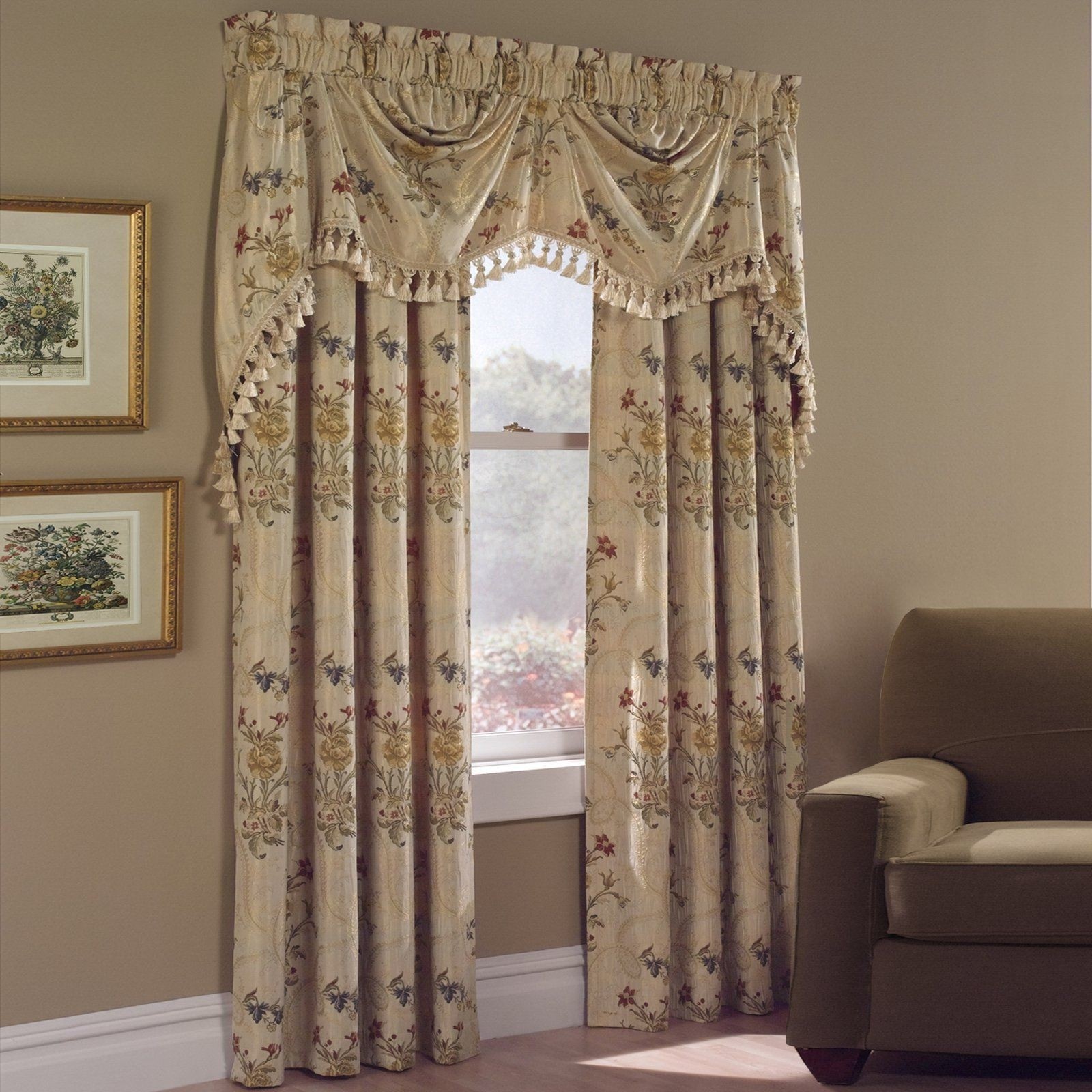 Jewel Panel and Austrian Window Treatment Collection