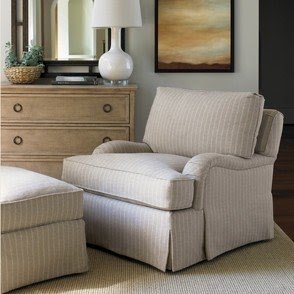 Monterey Sands Colton Hall Chair and Ottoman