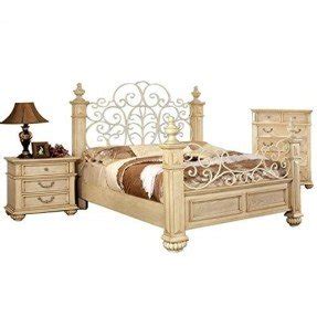 Sturgis Antique White Cal King Bed
