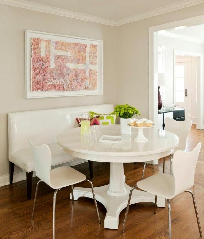 Before After Breakfast Nook By Susan Walsh Of Bear Hill Interiors