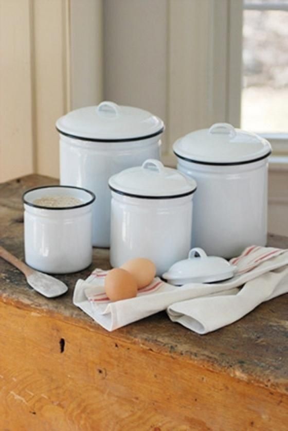 Country kitchen canister set