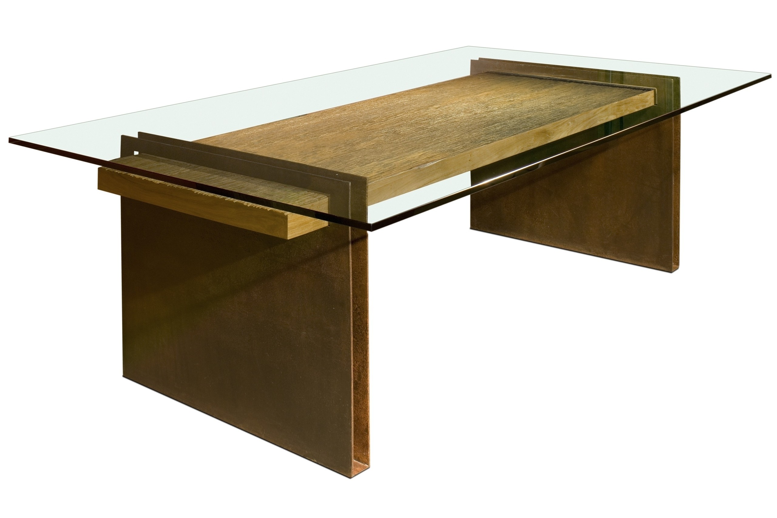 Metal Dining Room Table With Glass Top
