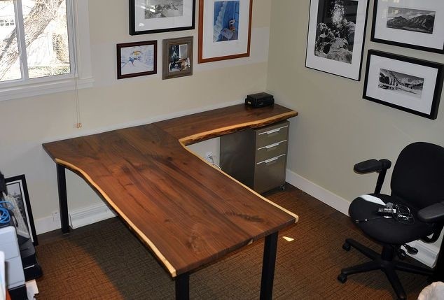 Wood L Shaped Desk - Foter