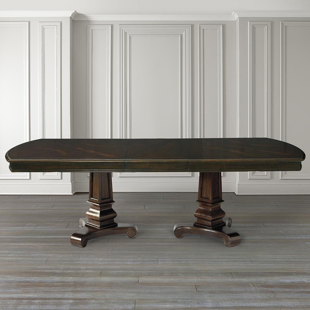 Two leg deals dining table