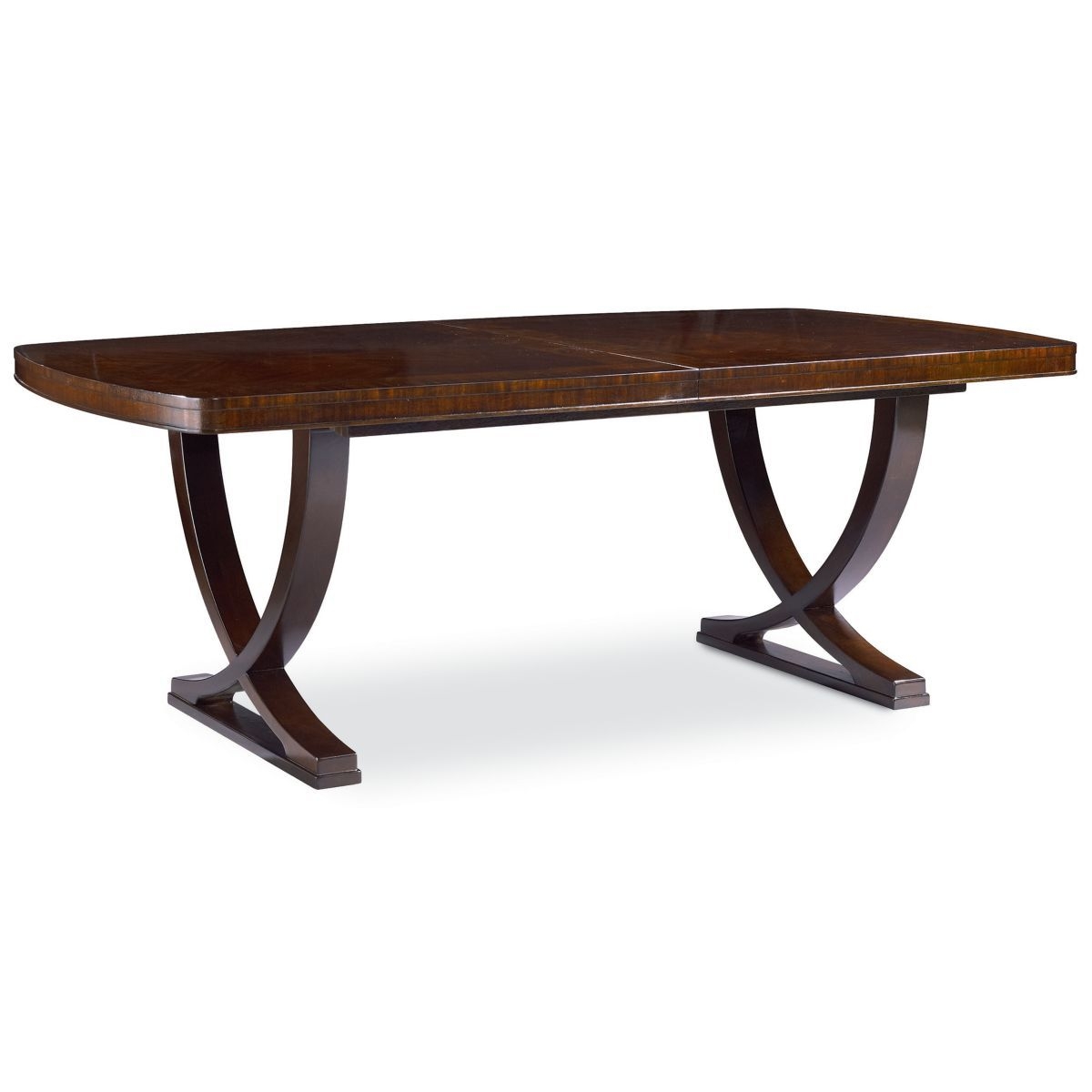 Double pedestal dining tables