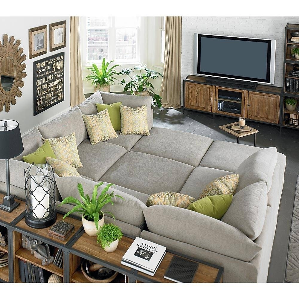 Home theater sectional sofas