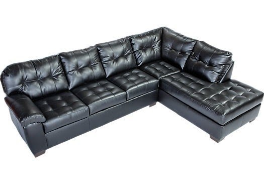 Leather sectional sleeper sofa 4