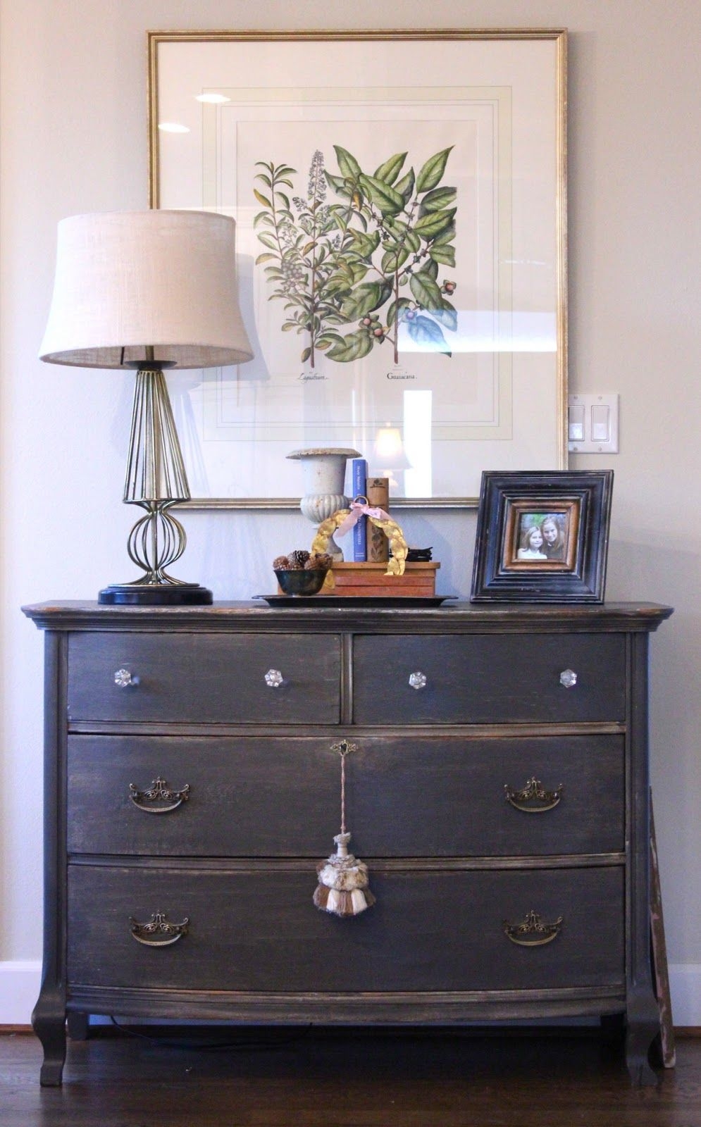 Stylish Ways To Style A Dresser In The Living Room The Everygirl vlr